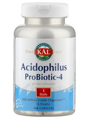 Acidophilus Probiotic-4 - 100 kaps.