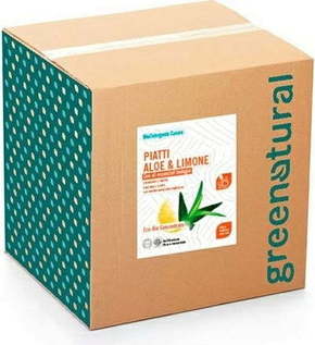 Greenatural Detergent za pomivanje posode aloe vera in limona - 10 kg
