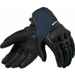 Rev'it! Gloves Duty Black/Blue S Motoristične rokavice