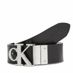 Ženski pas Calvin Klein Jeans Round Mono Pl Rev Lthr Belt 30Mm K60K611489 Black/Black 01B