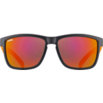 Uvex LGL 39 očala, Mat sivo-oranžna/Mirror Red