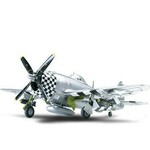 Tamiya maketa-miniatura Republic P-47D Thunderbolt "Bubbletop" • maketa-miniatura 1:48 starodobna letala • Level 4