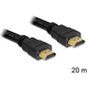 Delock HDMI moški/moški kabel, 20 m