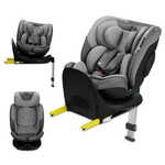 Kinderkraft avtosedeži I-Fix, Cool Grey, Isofix