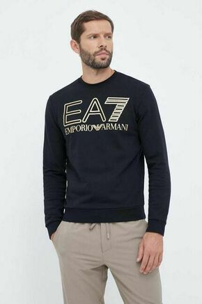 Bombažen pulover EA7 Emporio Armani moška