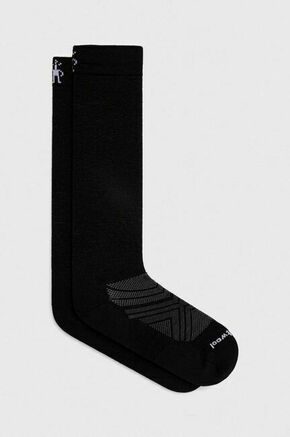 Smučarske nogavice Smartwool Zero Cushion OTC - črna. Smučarske nogavice iz kolekcije Smartwool. Model izdelan iz materiala z merino volno