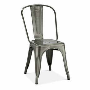Svetlo sivi kovinski jedilni stoli v kompletu 2 ks Korona – Furnhouse