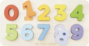 Le Toy Van Petilou Vstavljiva sestavljanka s številkami