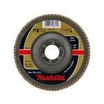 MAKITA brusni disk z lističi za inox, 180 mm K80, P-65595