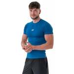 Nebbia Functional Slim-fit T-shirt Blue M Fitnes majica