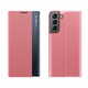 MG Sleep Case knjižni ovitek za Samsung Galaxy S23 Plus, roza