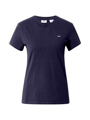 Levi's t-shirt - mornarsko modra. T-shirt iz kolekcije Levi's. Model izdelan iz tanke