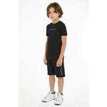 Otroški komplet Tommy Hilfiger črna barva - črna. Komplet za otroke iz kolekcije Tommy Hilfiger. Model izdelan iz udobnega materiala.