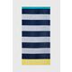 Otroška bombažna brisača United Colors of Benetton - mornarsko modra. Brisača iz kolekcije United Colors of Benetton. Model izdelan iz vzorčastega materiala.