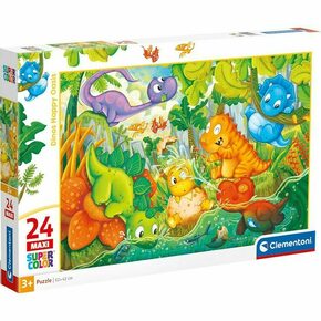 Clementoni Puzzle Happy Dinosaur Oasis MAXI 24 kosov