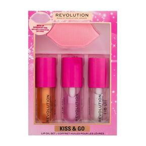 Makeup Revolution Darilni set za nego ustnic Kiss &amp; Go
