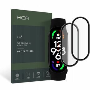 Zaščitno hibridno steklo Hofi za XIAOMI MI SMART BAND 7 / 8 / NFC BLACK / 2 kom.