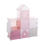 police atmosphera pink castle otroška modularno polipropilen (95,5 x 32 x 109 cm)