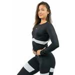 Nebbia Long Sleeve Sporty Top True Hero Black M Fitnes majica