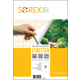 Sorex labels Etikete sorex 105x37
