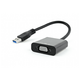 CABLEXPERT Adapter USB 3.0 na VGA, črn, blister