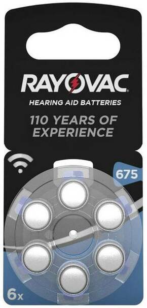 RAYOVAC cink-zračna baterija za slušne aparate Special A675