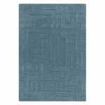 Modra volnena preproga 120x170 cm Maze – Asiatic Carpets
