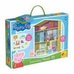 3d puzzle lisciani giochi peppa pig learning house 3d