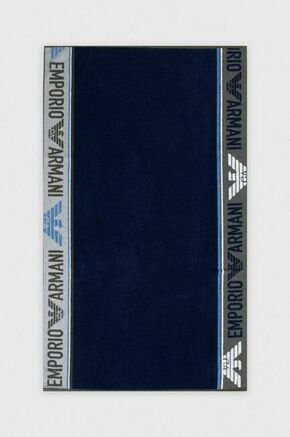 Kopalna brisača Emporio Armani Underwear mornarsko modra barva - mornarsko modra. Kopalna brisača iz kolekcije Emporio Armani Underwear. Model izdelan iz enobarvnega materiala.
