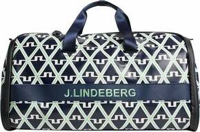 J.Lindeberg Garment Printed Duffel Bag JL Navy