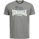 LONSDALE Majica 'Gargrave' temno siva / bela