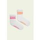 Converse nogavice (2-pack) - bela. Kratke nogavice iz zbirke Converse. Model iz elastičnega materiala. Vključena sta dva para