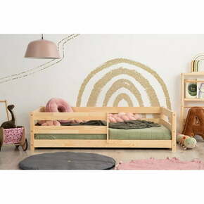 Otroška postelja iz masivnega bora 90x190 cm v naravni barvi Mila CPD – Adeko