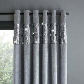 Sive zavese v kompletu 2 ks 117x229 cm Glamour – Catherine Lansfield