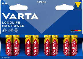 Varta baterije Longlife Max Power 8 AA 4706101418