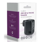 Nedis Power converter | Power adapter | 230 V AC 50 Hz | 45 W | Grounded plug | Black