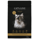 Cat's Love Suha hrana za mačke "Senior Duck" - 2 kg