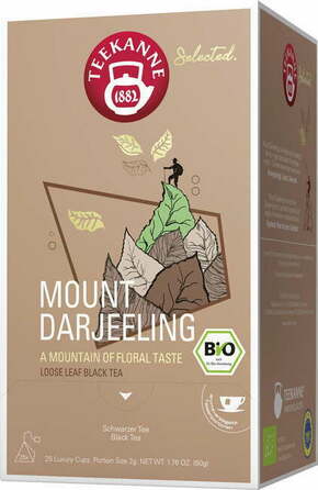 TEEKANNE Bio Luxury Cup Mount Darjeeling - 25 piramidnih vrečk