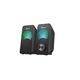Trust Arys RGB zvočniki, 2.0, 12W, črni, USB