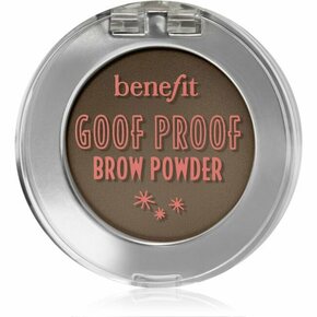 Benefit Goof Proof Brow Powder vodoodporno senčilo za obrvi 1.9 g Odtenek 3