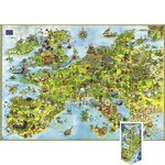 Heye Puzzle Dragons - Zemljevid Evrope 4000 kosov