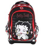 WEBHIDDENBRAND Ciljni nahrbtnik šole, Betty Boop, barva črna