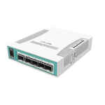 Mikrotik CRS106-1C-5S mrežno stikalo Gigabit Ethernet (10/100/1000) Power over Ethernet (PoE) Bela