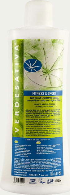 "Verdesativa 2v1 šampon in gel za tuširanje Fitness &amp; Sport - 1 l"
