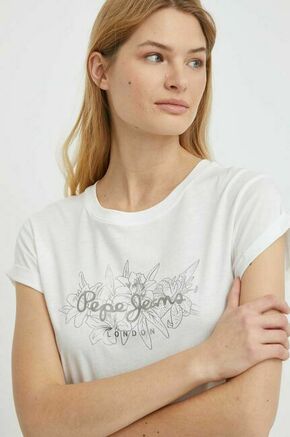 Bombažna kratka majica Pepe Jeans HELEN ženska