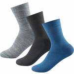 Devold Daily Merino Medium Sock 3 Pack Indigo Mix 41-46 Nogavice