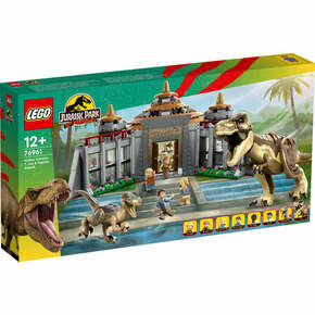 LEGO® Jurassic World™ 76961 Središče za obiskovalce: napad tiranozavra in velociraptorja