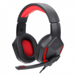 Redragon Themis gamer headset slušalke, črno-rdeče