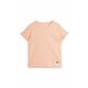 Otroški t-shirt Mini Rodini - roza. Otroški t-shirt iz kolekcije Mini Rodini. Model izdelan iz tanke, elastične pletenine.