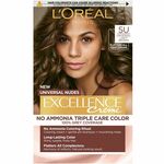 Loreal Paris Excellence Universal Nudes barva za lase, 5U Light Brown